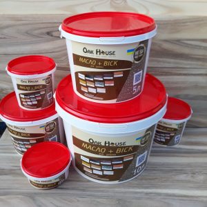 Масло-віск для дерева Oak House — KM 37 Червоне дерево
